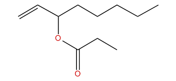 1-Octen-3-yl propionate